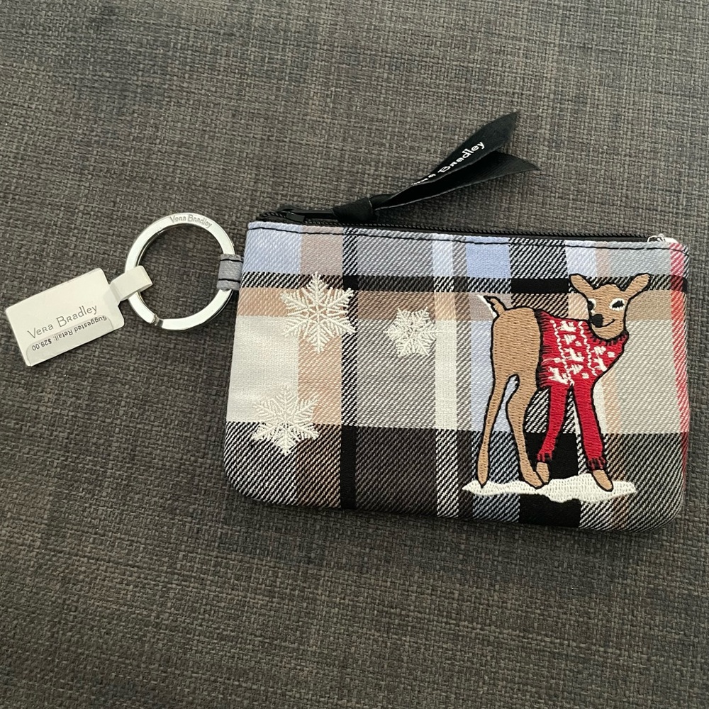 Vera Bradley zip ID wallet